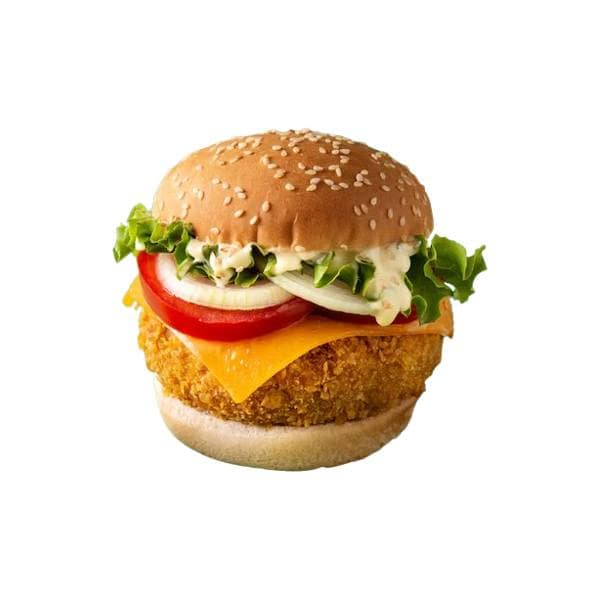 Paneer Cheese Chicken Burger