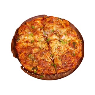 Keto Spicy Paneer Pizza