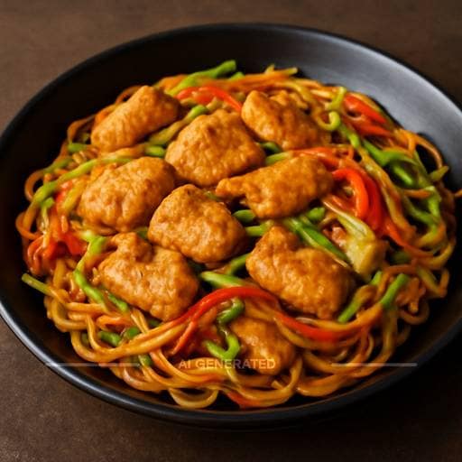 Chicken Singapuri Noodles