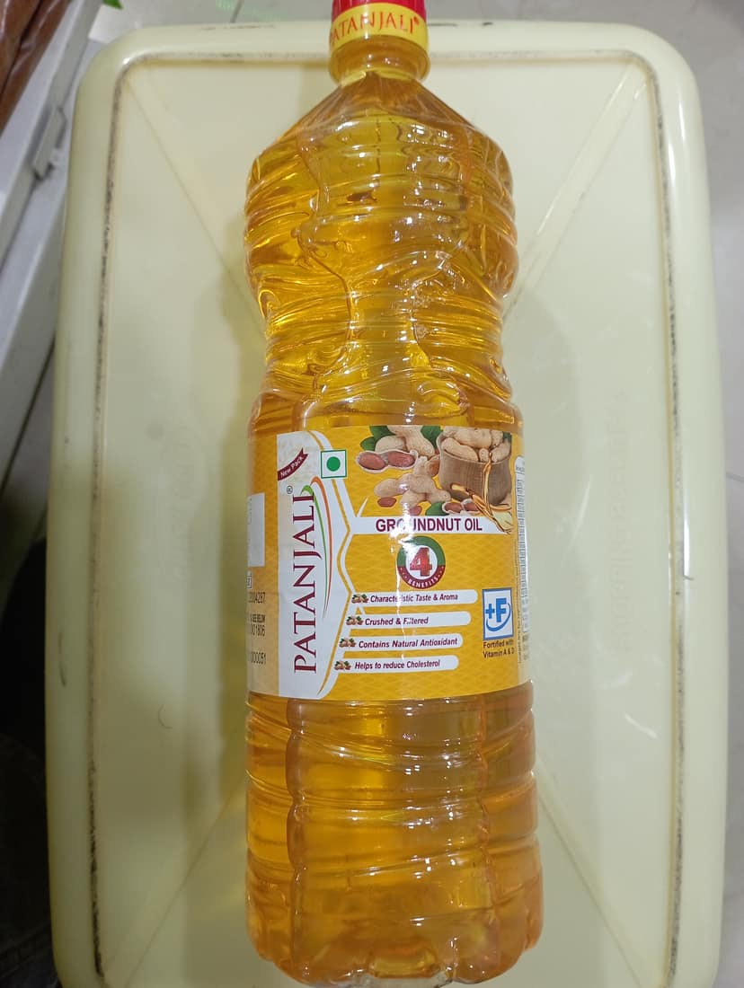 Patanjall Groundnut oil Ben 1L