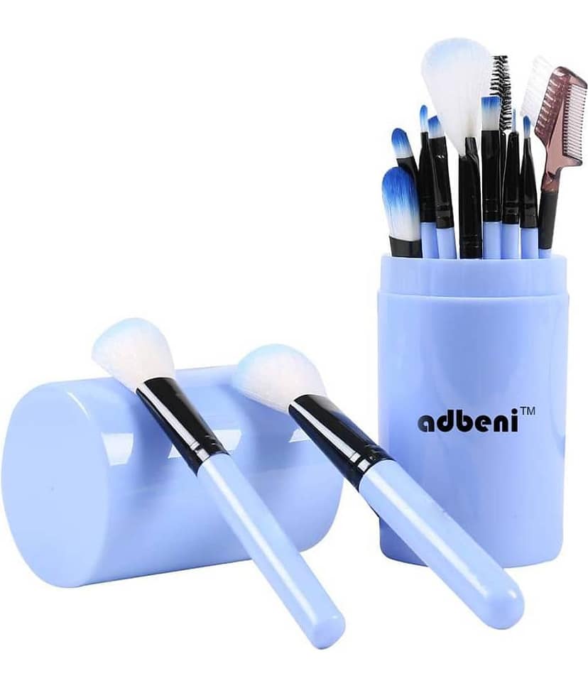 Adbeni Synthetic Face Contour Brush 12 Pcs 17 g