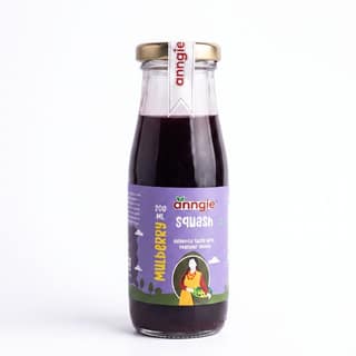 MULBERRY SQUASH - 200 mL - One glass bottle