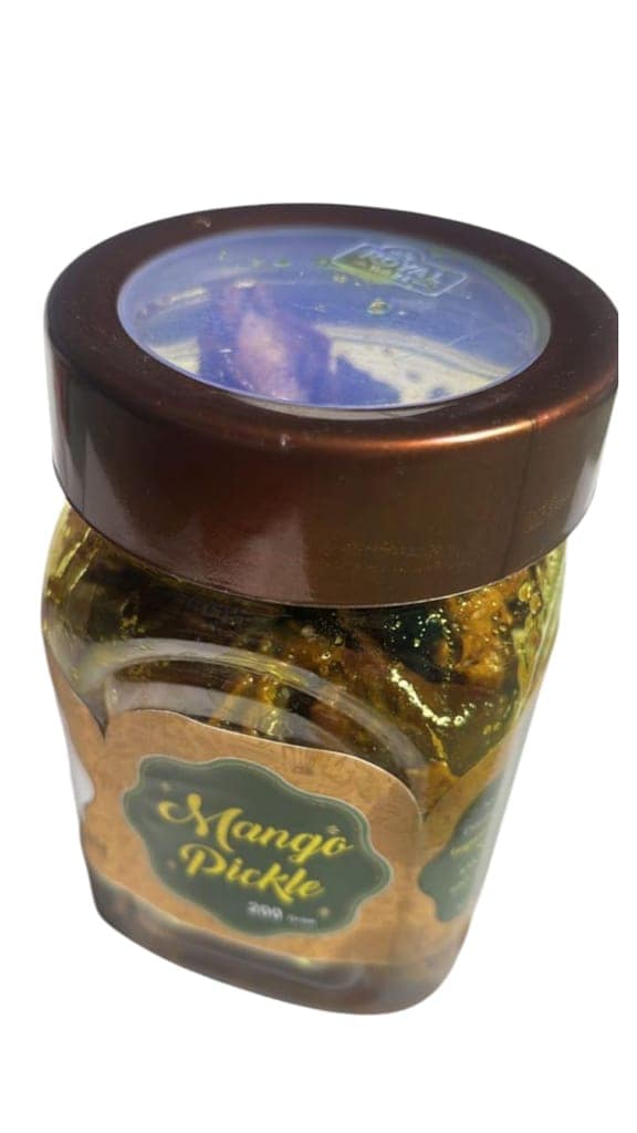 200g Jar of Authentic Indian Mango Pickle - Traditional Homemade Style, Sour and Spice view 4