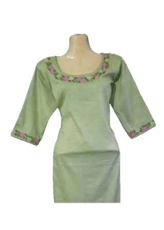 Elegant Handcrafted Cotton Stole with Traditional Embroidery - Perfect for Ceremonies and Gifts