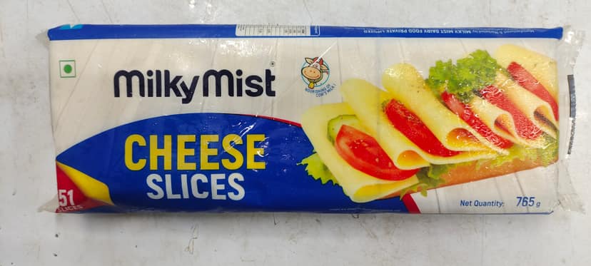 Milky mist cheese slices 51 slices
