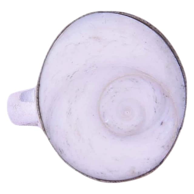 Oval Howlite Ring For Men And Women(KI_161) by Krishna Impex