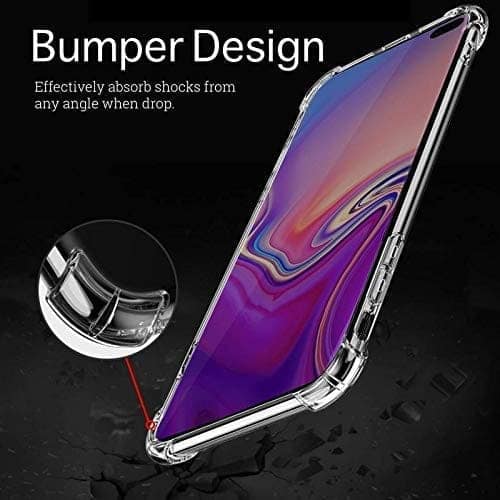 Faircost for Samsung Galaxy S10 Plus Back Cover Shockproof (Silicon| Transparent) view 4