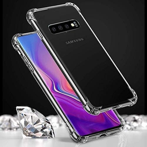 Faircost for Samsung Galaxy S10 Plus Back Cover Shockproof (Silicon| Transparent) view 5