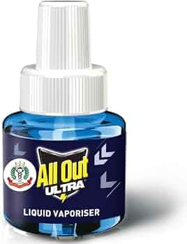All Out Ultra Liquid Vaporizer/Mosquito Repellent Refill - Kills Dengue, Malaria & Chikungunya Mosquitoes, 45 ml