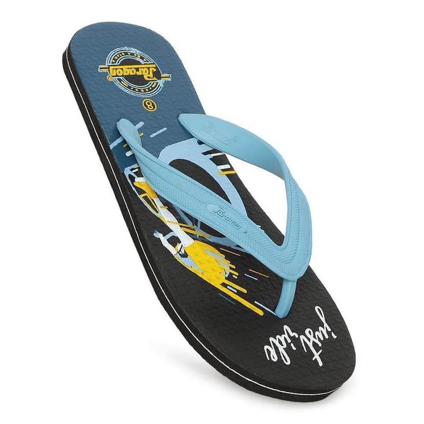 Paragon Men Sky Blue Slippers (K3712G-SBL) view 5