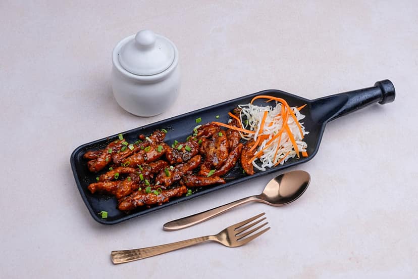 Baby corn manchurian