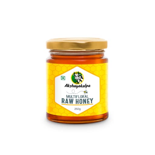 Akshayakalpa Multifloral Raw Honey 200 gms view 2