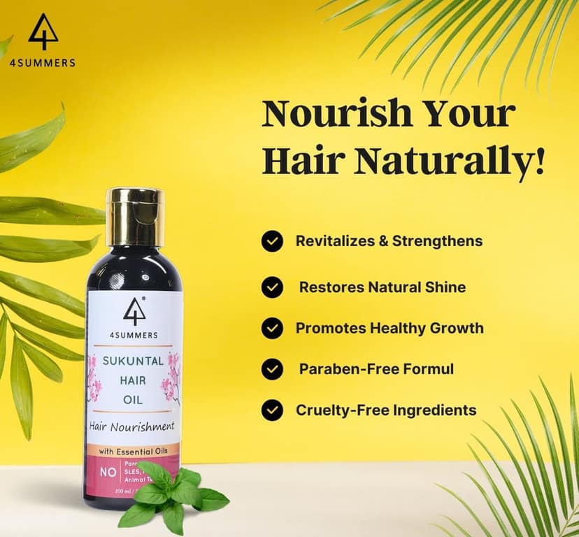 4 Summers Sukantal Hair Oil view 4