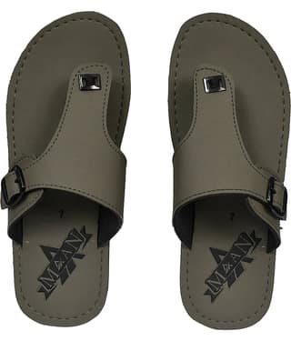 MAAN Green Men's Thong Flip Flop