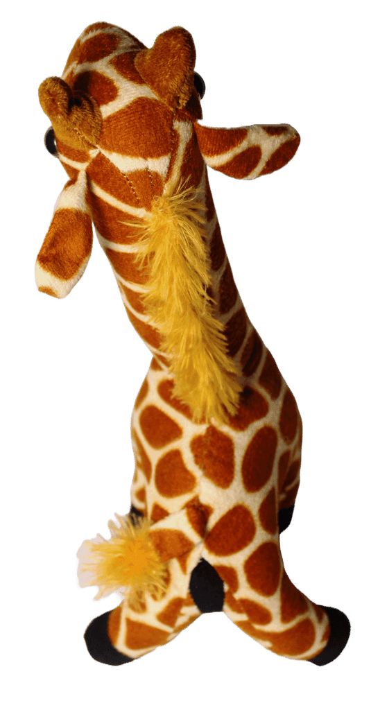DyneJoy Plush Giraffe Toy with Soft Feather Neck - Ideal for Kids Play and Décor(Pack of 1). view 2