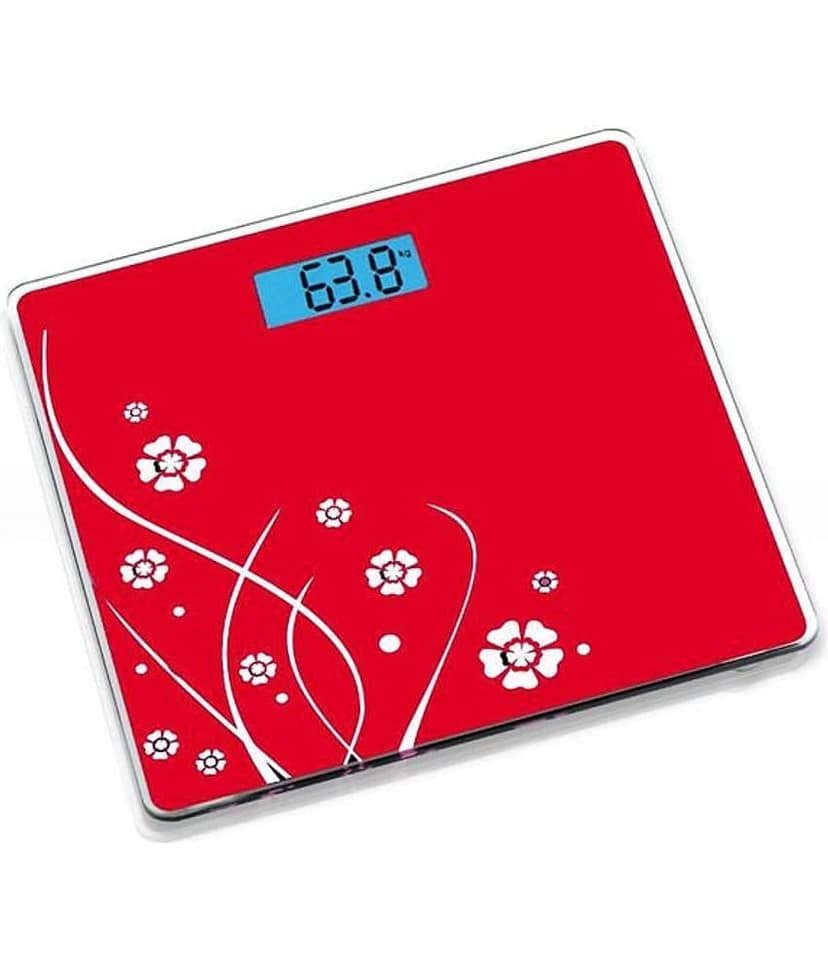Venus Red Digital LCD Weighing Scale with Back Light