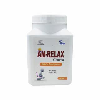 Arlak AM Churna for Constipation Relief Ayurvedic, Bloating & Improves Bowel Movement (100 g)