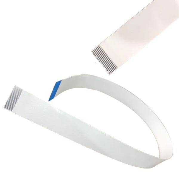 24 Pin 0.5mm Pitch 120mm Same Side Connection FFC Ribbon Flexible Flat Cable