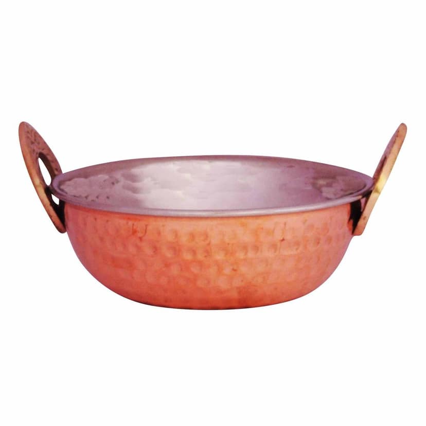 Copper Steel & Brass Kadai No. 3 (BCMAS141 C) view 2