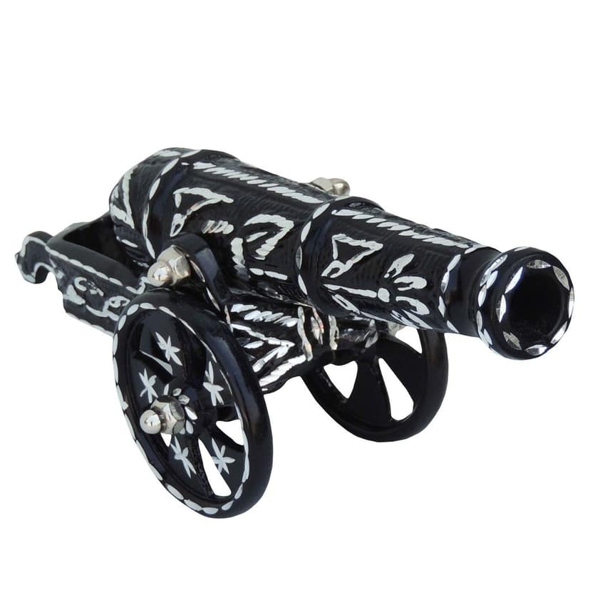 Aluminum Table Decor Showpiece Cannon (ZMAS002 B) view 2