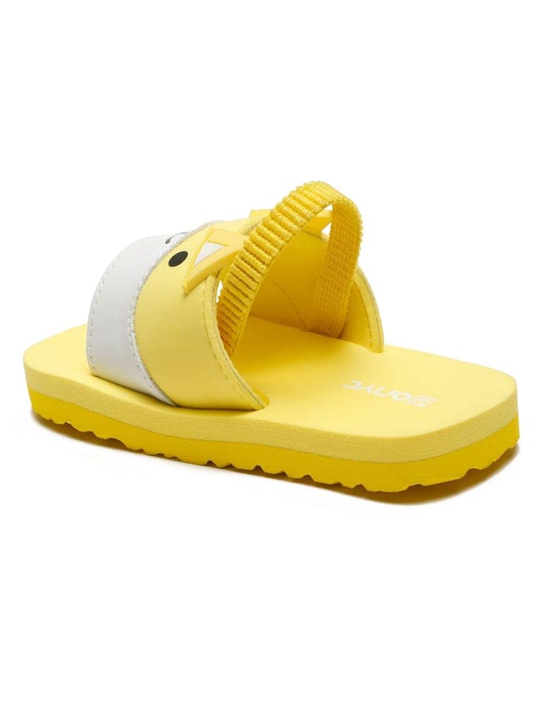 Premium Kitty Artistic Sliders - Yellow (Unisex) view 7
