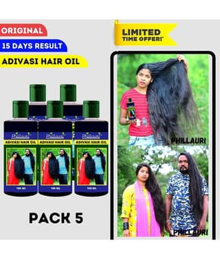Phillauri - Anti Hair Fall Aloe vera Oil 500 ml ( Pack of 5 )