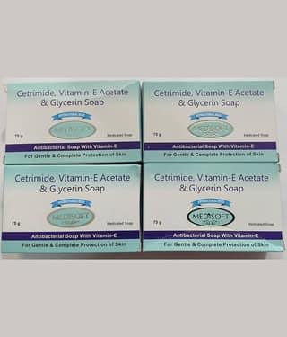 Generic Medisoft Antibacterial Soap(Pack Of 4)
