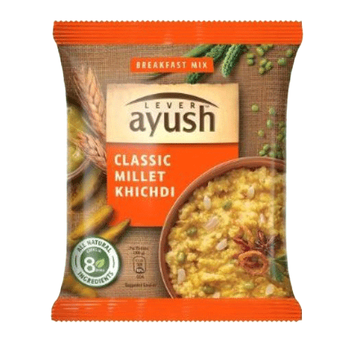 Lever Ayush Classic Millet Khichdi 40g