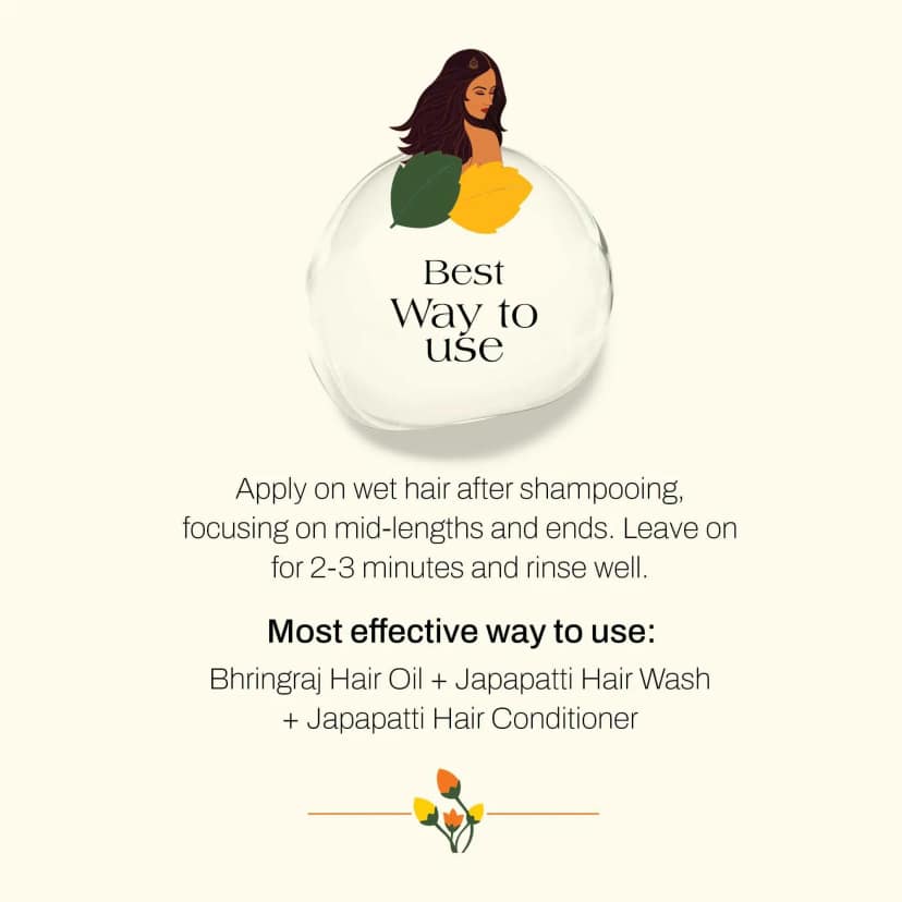ashpveda Japapatti Brahmi Hair Conditioner for Dry Hair view 2