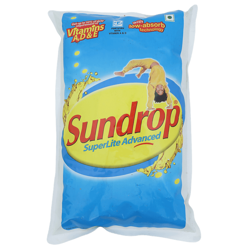 Sundrop Super Lite Advanced Super Saver Pack, 1 L (Pack Of 2)