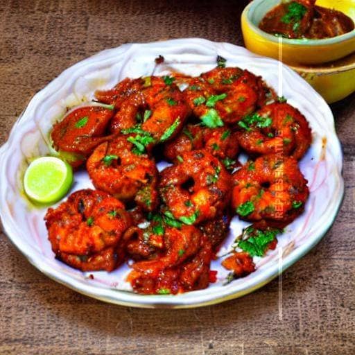 Spl.Prawns Chukka Tawa Fry