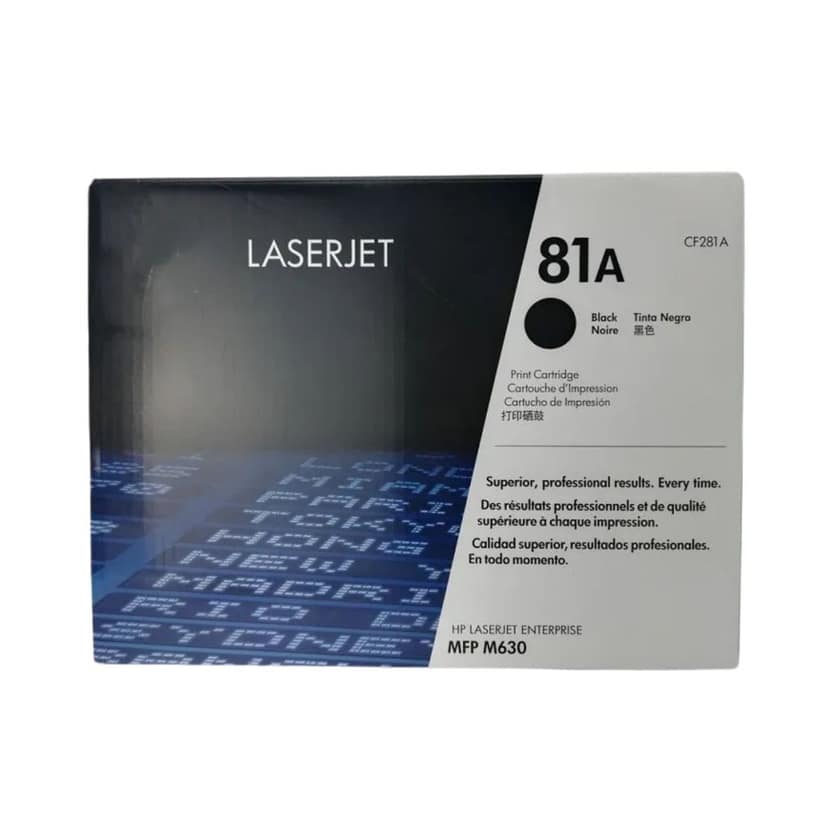 HP 81A Black Original LaserJet Toner Cartridge (CF281A) view 2