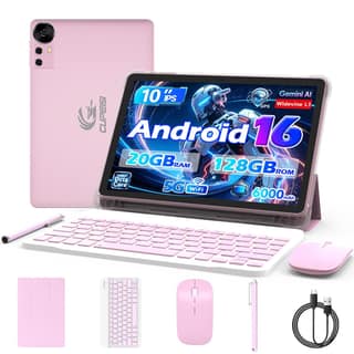 CUPEISI Android 13 Tablet 10 inch 12GB RAM+128GB ROM/1TB Expandable Tablet, Bluetooth, Wi-Fi, 2024 Newest 2 in 1 Tablets with Keyboard Case, Mouse Capacitive Pen, 2.0 Quad Core CPU CUPEISI Android 13 Tablet 10 inch 12GB RAM+128GB ROM/1TB Expandable Table