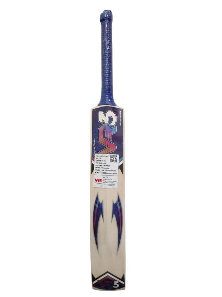 VR3 International | VR3 International T20 Smasher English Willow Cricket Bat view 2