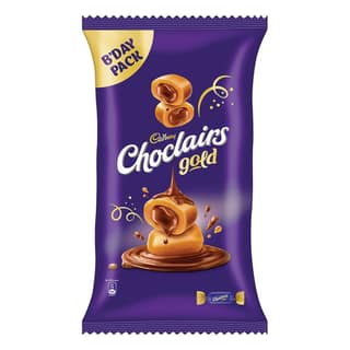 Cadbury Choclairs Gold Birthday Pack, 605g