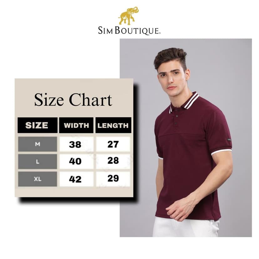 Men Solid Polo Neck Polyester Green T-Shirt view 5