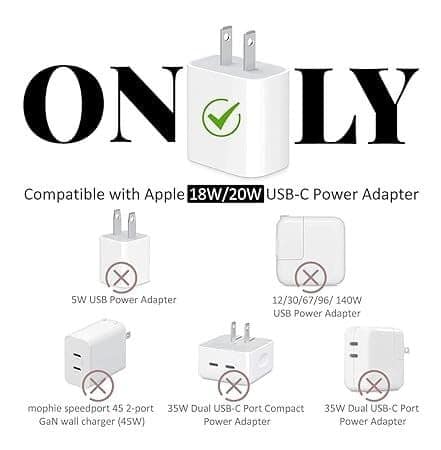 Vamcoz Cable Protector with Protective Case for iPhone Charger 18W & 20W Black view 2