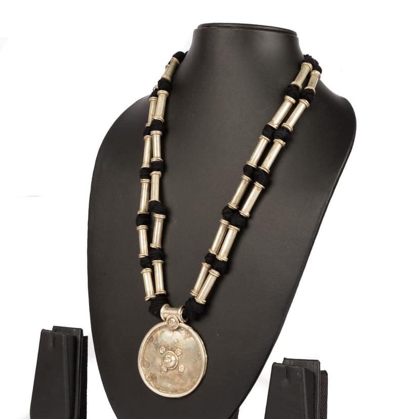 Tribes India Necklace Nali Pendent Haar view 3