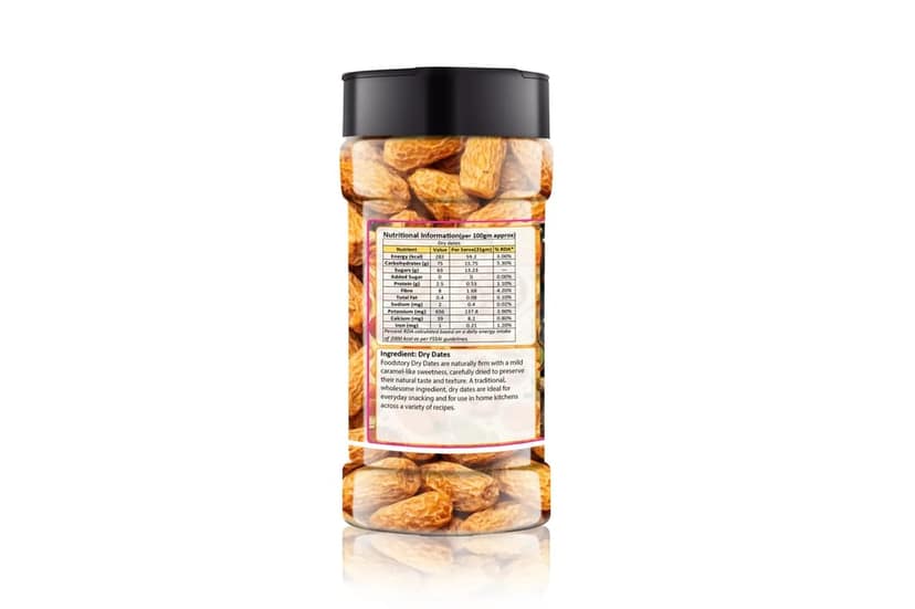 Foodstory Premium Dry Dates (Khajoor) – Naturally Sweet, Kharik view 2