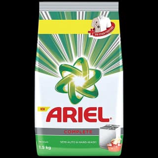 Ariel Complete Detergent Washing Powder, 1 Kg Get 500 G Free