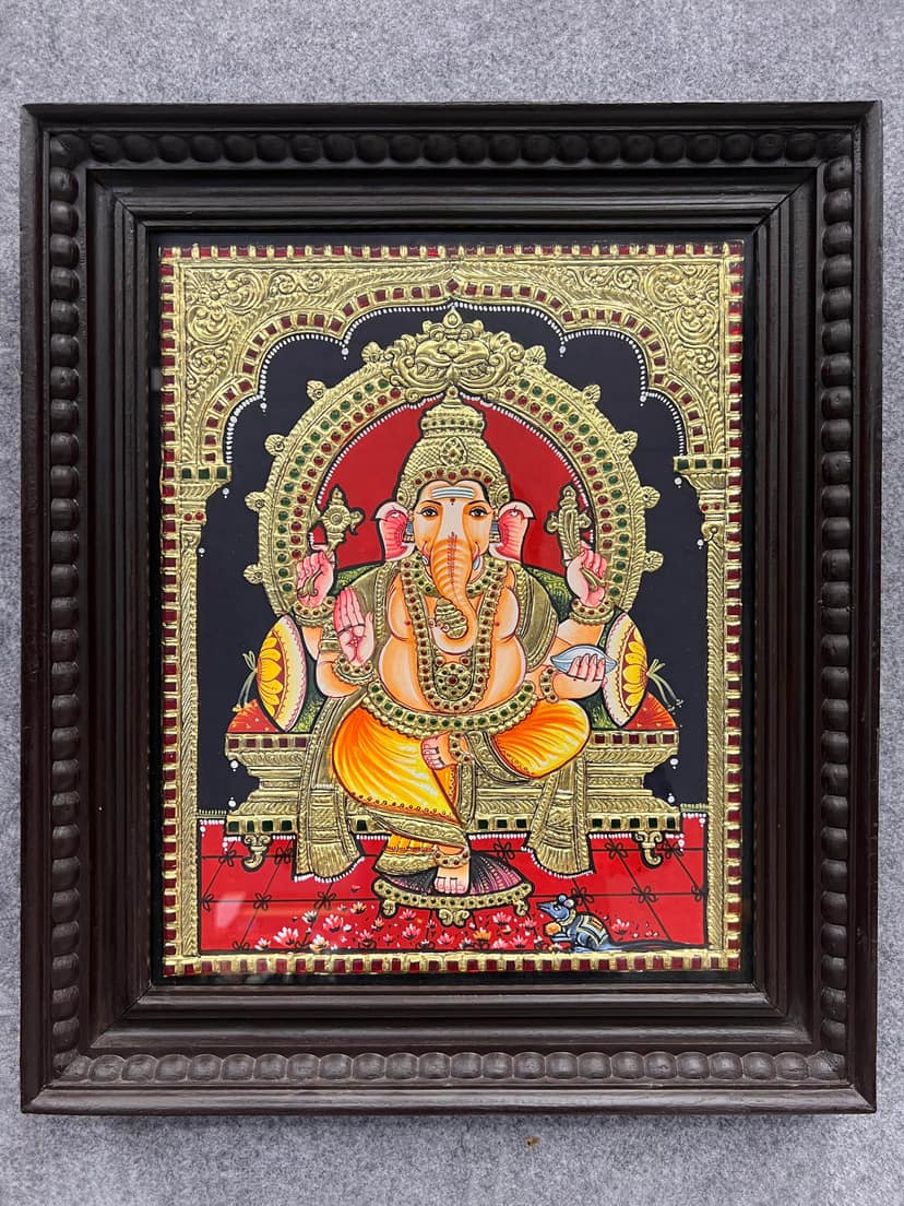 Vinayagar - With Frame 18 x 15