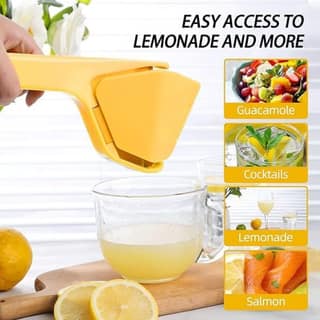 Wholesale Item - MANUAL LEMON SQUEEZER - MOQ 18 Pieces