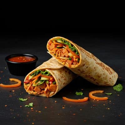 Peri Peri Veg Frankie