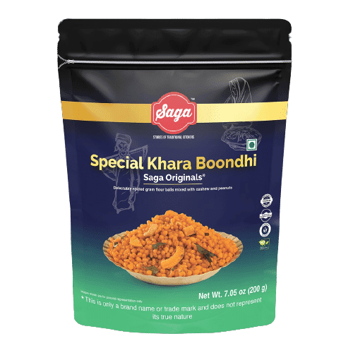 Saga Special Khara Boondhi, 200 gm