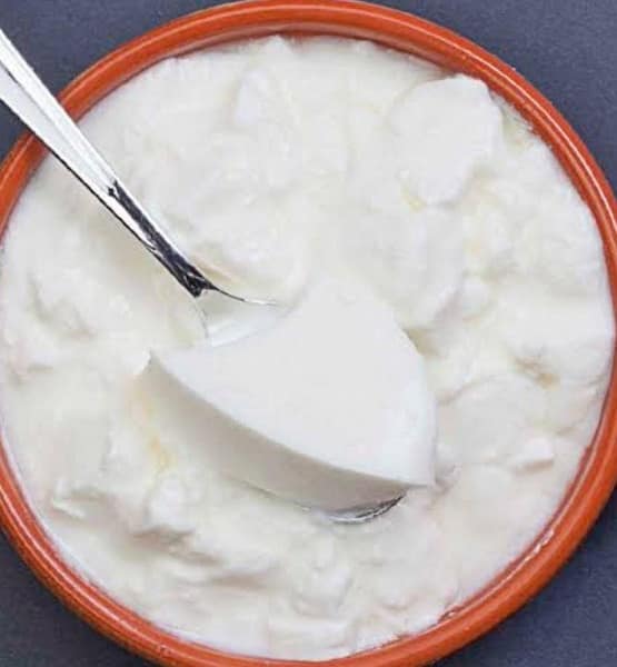 Plain curd