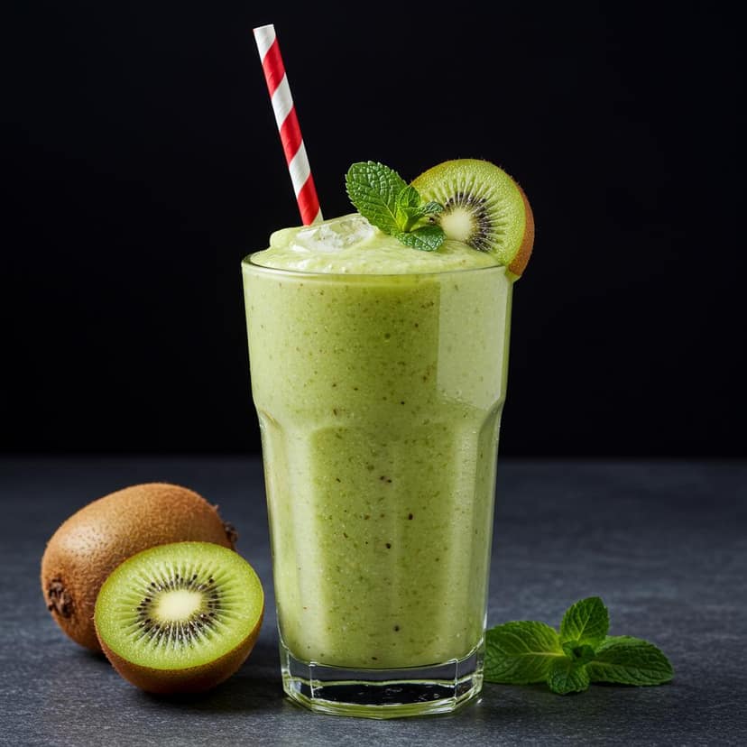 Kiwi Fruit Milkshake