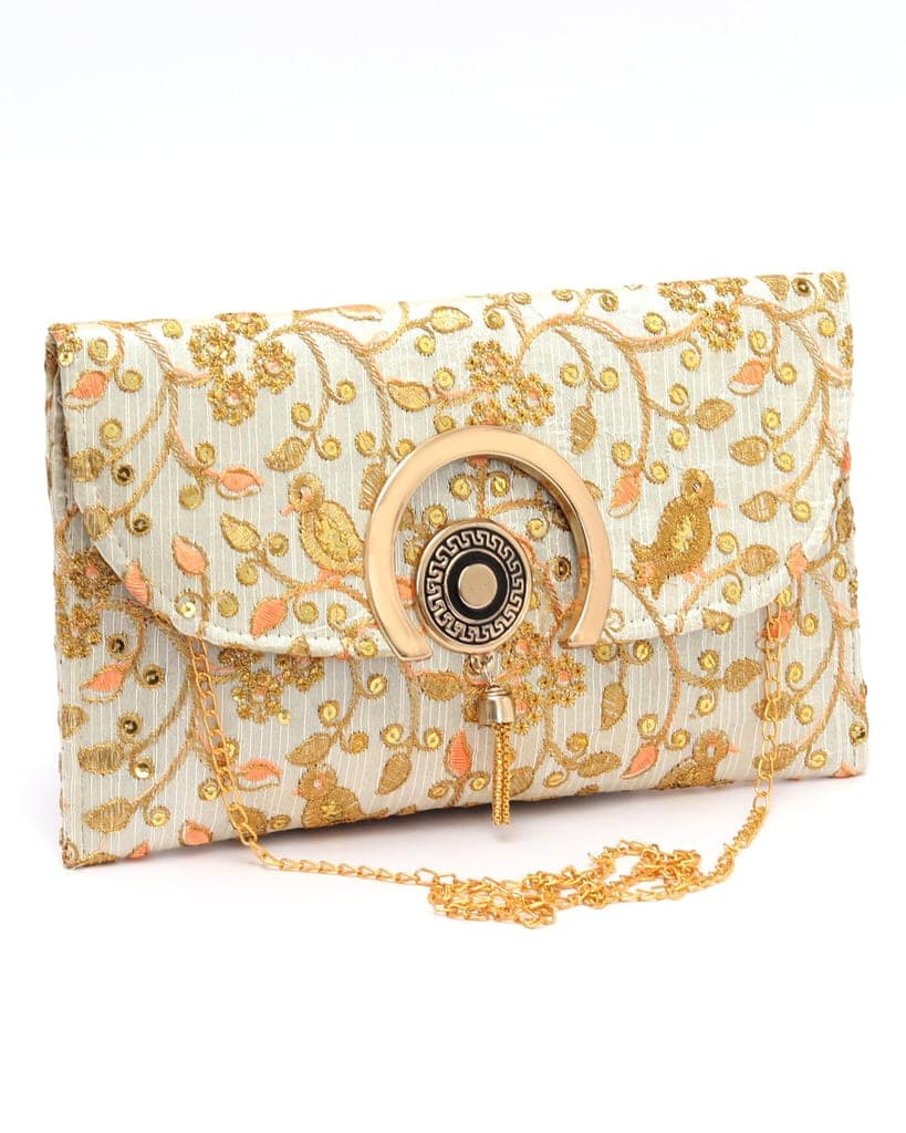 AUTHENTIC AK-WOMEN EMBROIDEREY CLUTCH PURSE A1 view 2