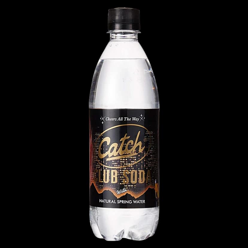 Catch Club Soda - Natural Spring Water, 500 Ml Pet Bottle
