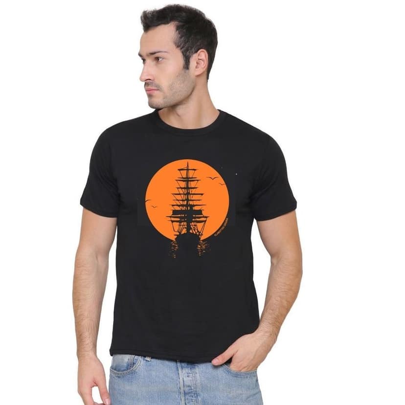 Short Sleeve Cotton Blend Tshirt MT1K7