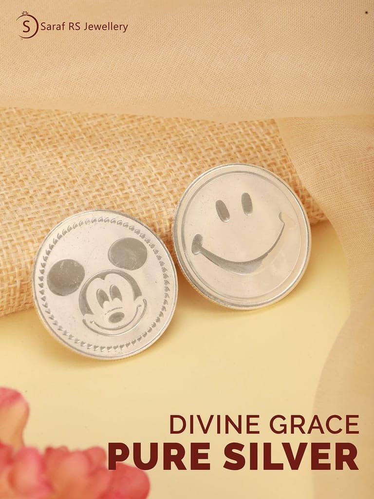 Mickey Mouse Smiley 20 gram 999 round Silver Coin view 7